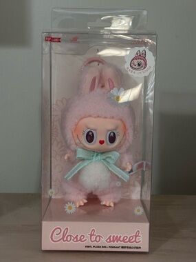POPMART Close to Sweet Pink Plush Doll Pendant